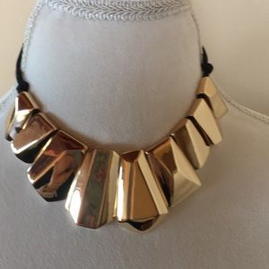Gorgeous St Thomas Gold Tone Statement Necklace